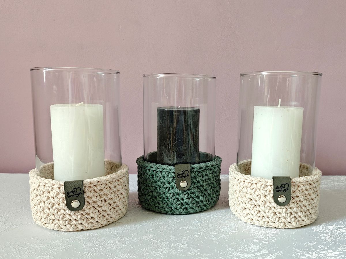 Windlicht mittel ø 12 cm x 21 cm