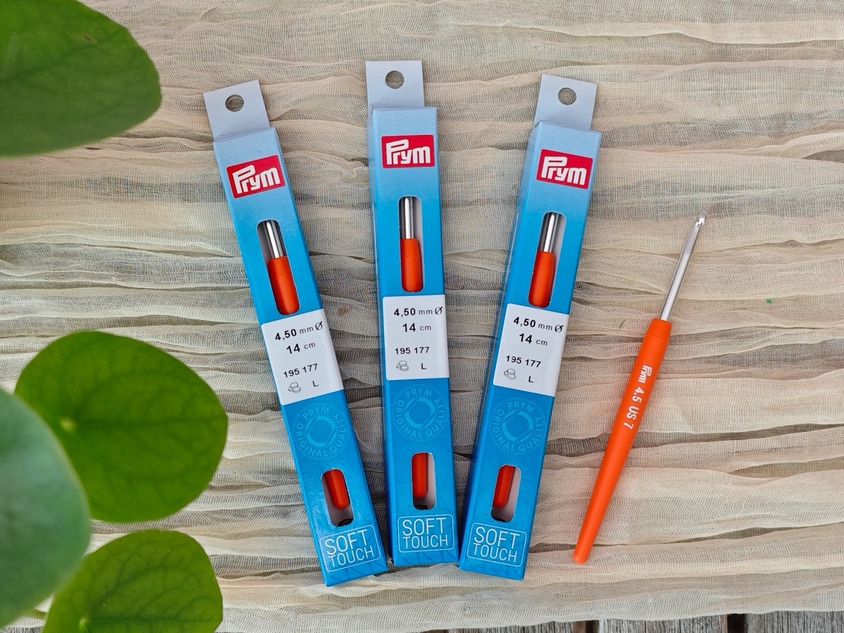 Häkelnadel 4,5 mm Soft-Grip - Prym