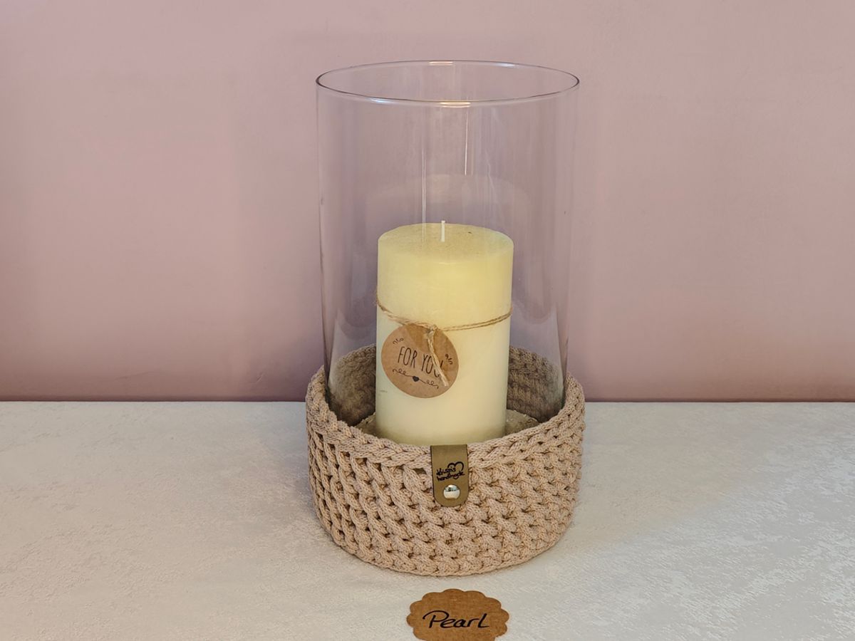 Windlicht groß ø 17 cm x 30 cm