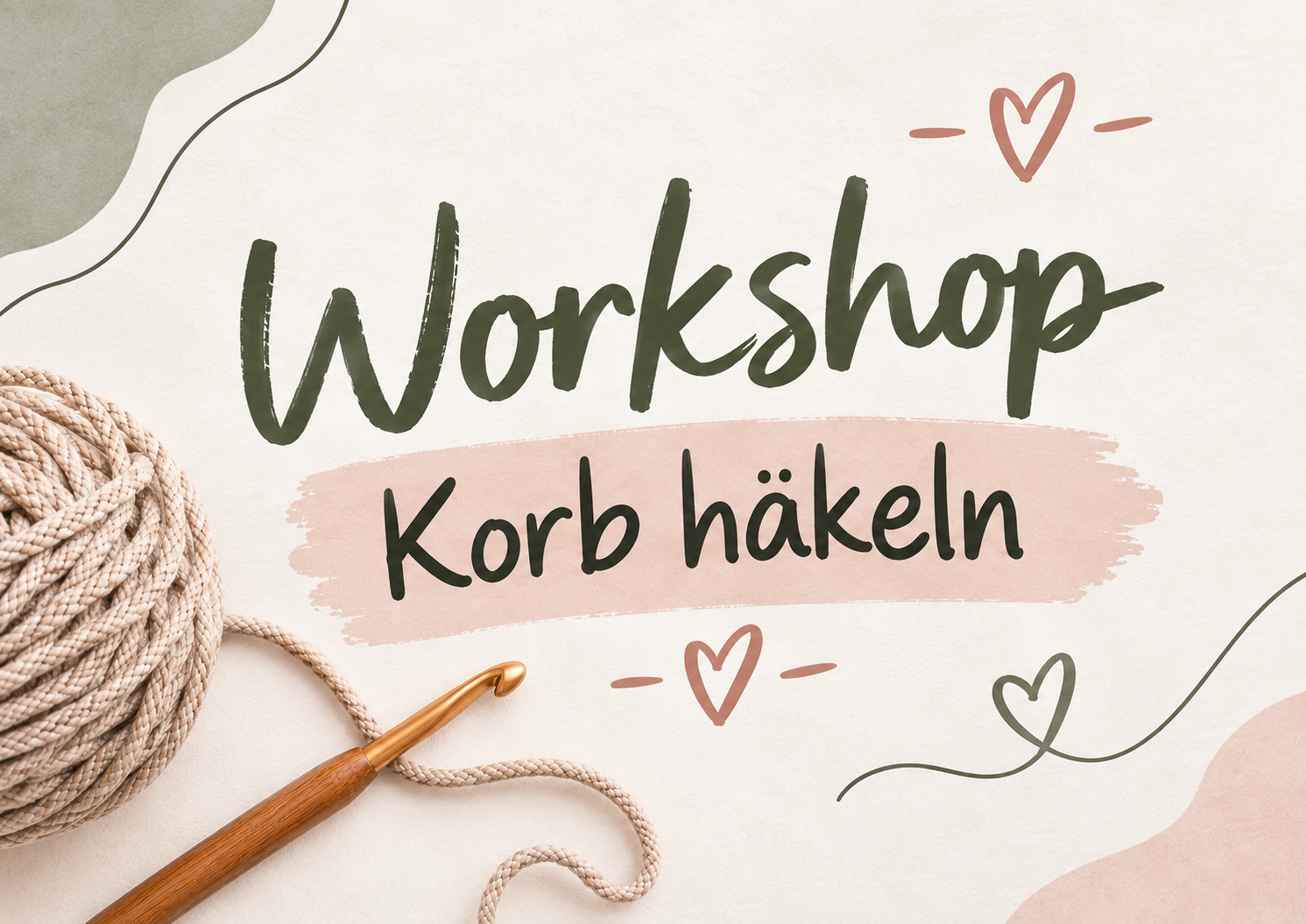 Workshop "Korb häkeln" in Bramsche 
