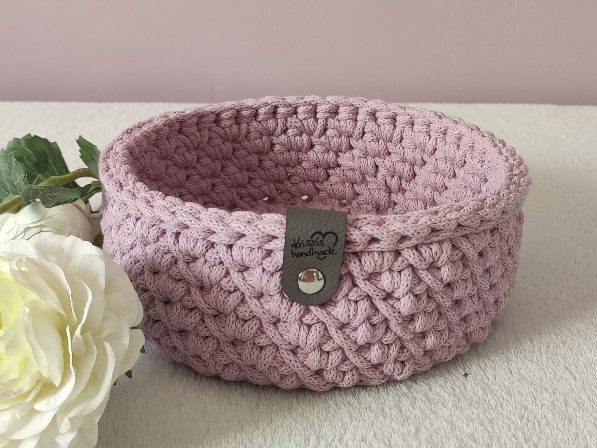 Häkelkorb 20cm x 8cm